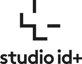 Het logo van Studio id+ B.V.