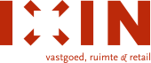 Het logo van IXIN Vastgoed ruimte en retail